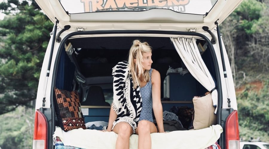 Reizen met de Travellers Autobarn Hitop camper huren in Nieuw-Zeeland
