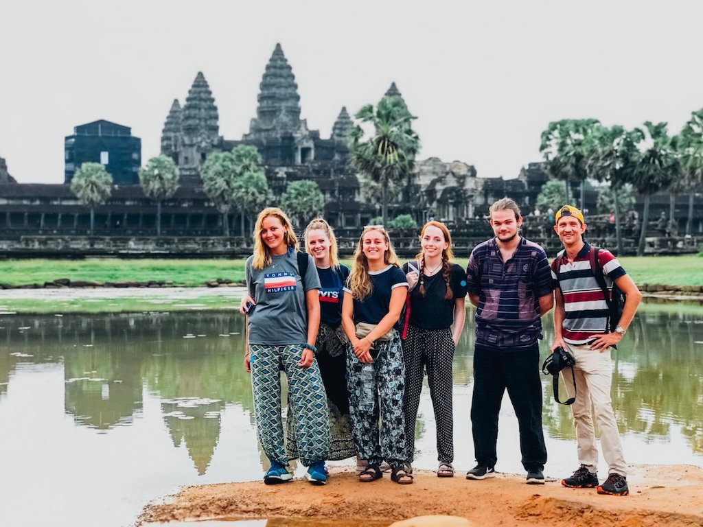 Cambodja Explorer Groep reizigers