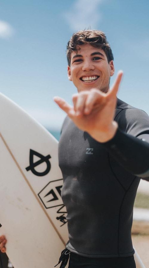 Leer het surfen van de beste surfleraren in Jeffreys Bay Zuid-Afrika