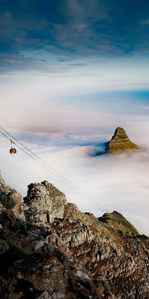 Tafelberg in Zuid-Afrika