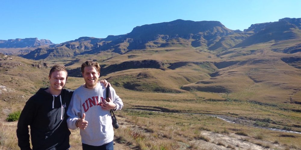 Drakensberg wandeling met de Zuid-Afrika Ultimate jongeren groepsreis