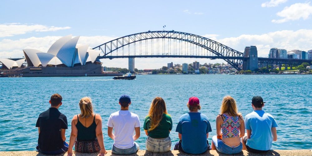 Bezoek de Sydney Harbour Bridge tijdens de Oostkust Premium groepsreis voor jongeren