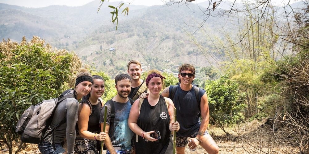 Chiang Mai hike met Nederlandse jongeren tijdens Thailand Dutchies groepsreis
