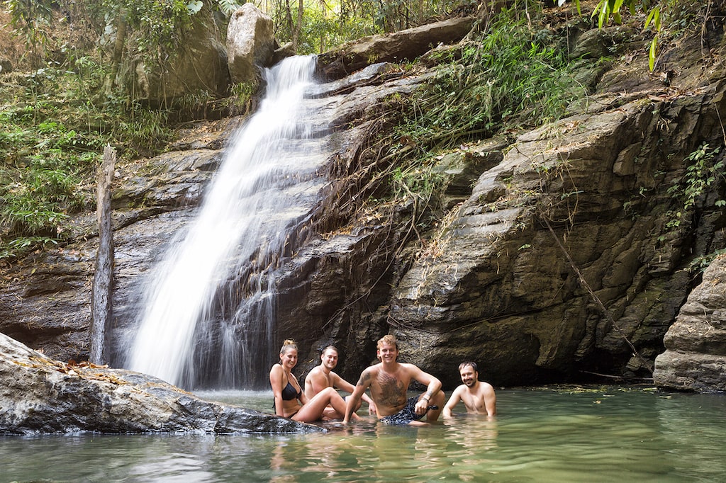 Chiang Mai watervallen met Nederlandse reizigers