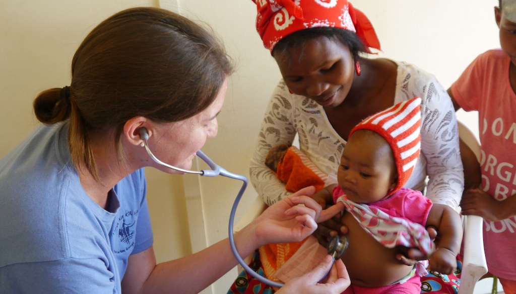 Baby check medisch assistent Namibie