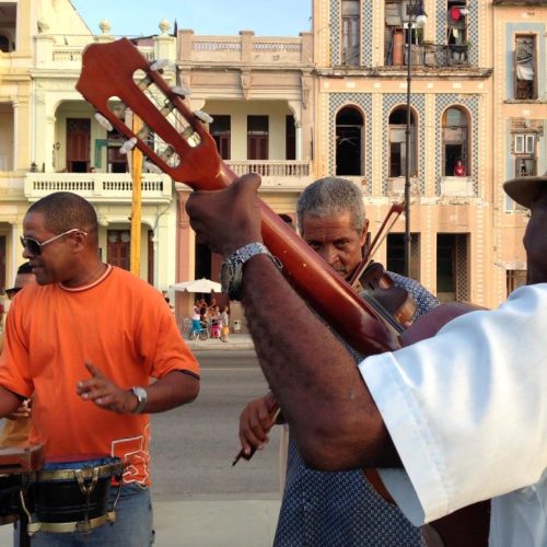 Muziek in de straten van Havana
