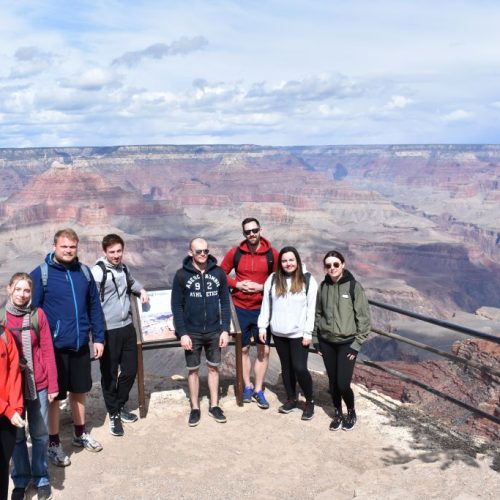 Grand Canyon groepsfoto