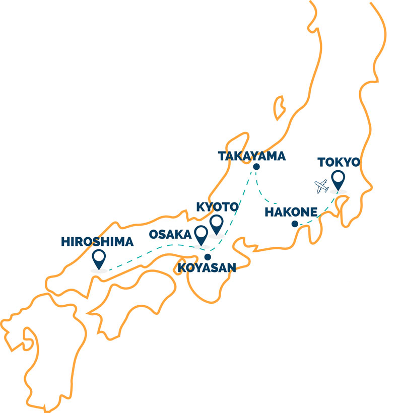 Routemap Japan Explorer