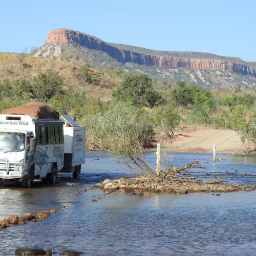 4WD Transport tijdens de Outback Expedition Groepsreis