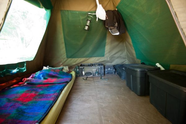 Tent in Selati safari kamp