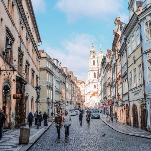 Verken de straten van Praag