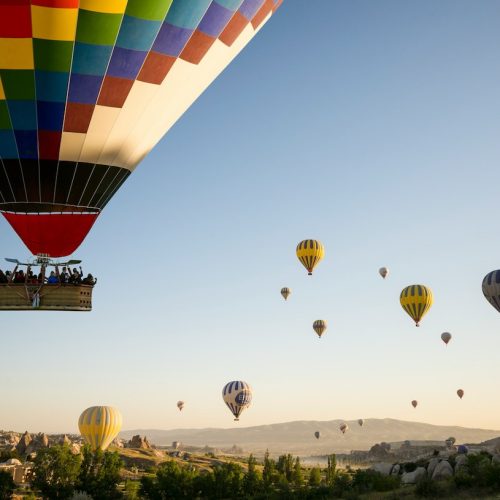 Ballonvaart in Goreme Turkije