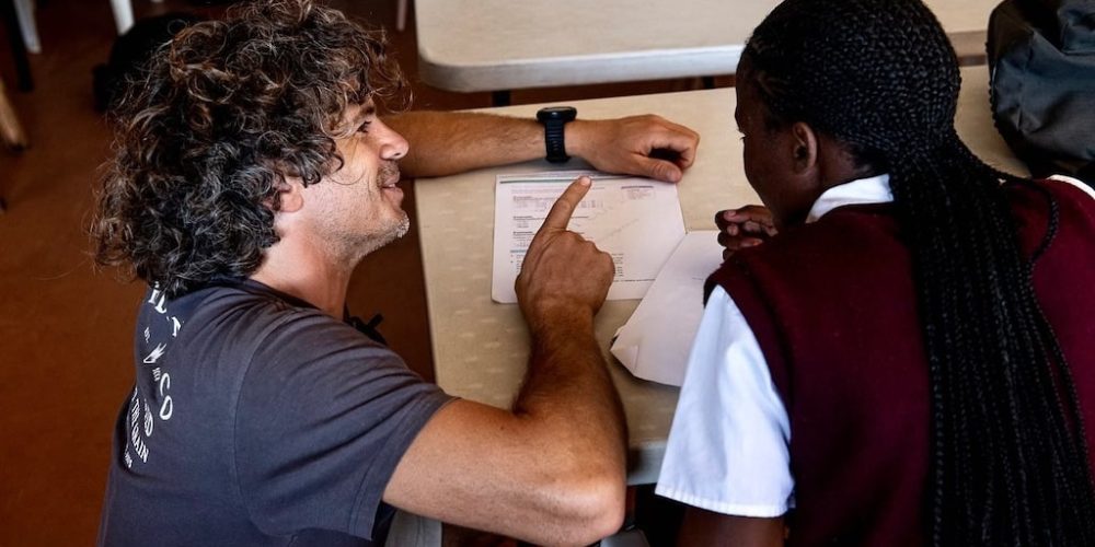Huiswerkbegeleiding voor kinderen in Zuid-Afrika