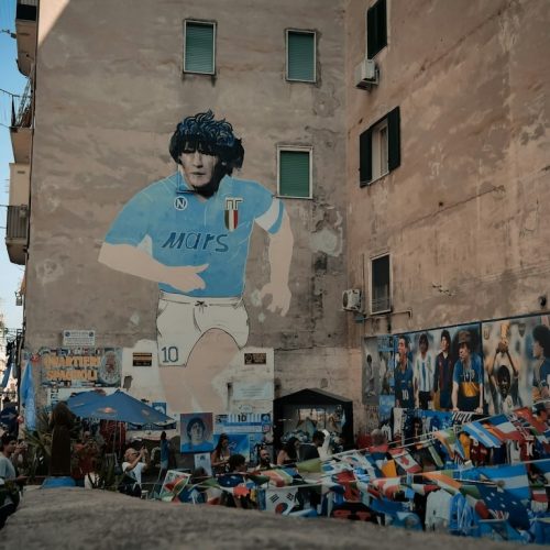 Maradona Art in Napels