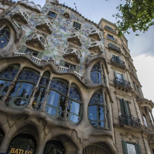 Barcelona Casa Batllo Gaudi Architectuur