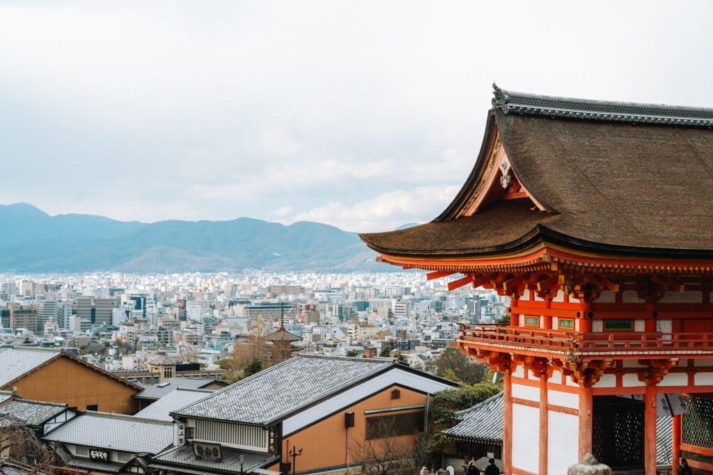Kyoto uitzicht Kyoto uitzicht