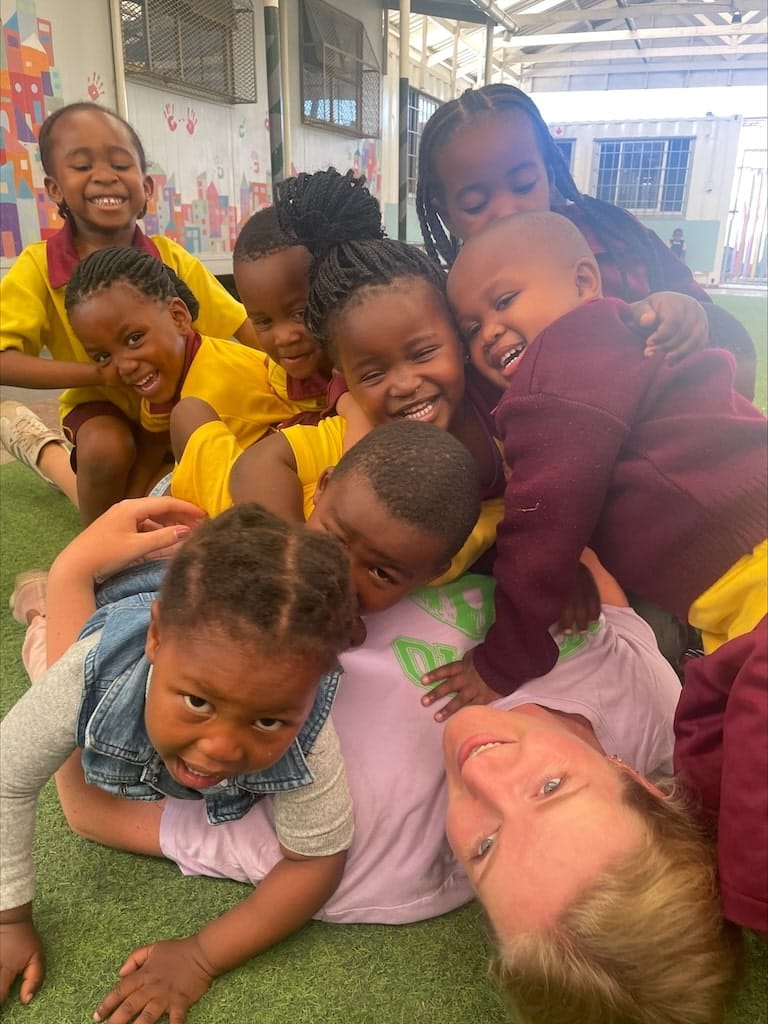 Gek doen met de kinderen uit Zuid-Afrika