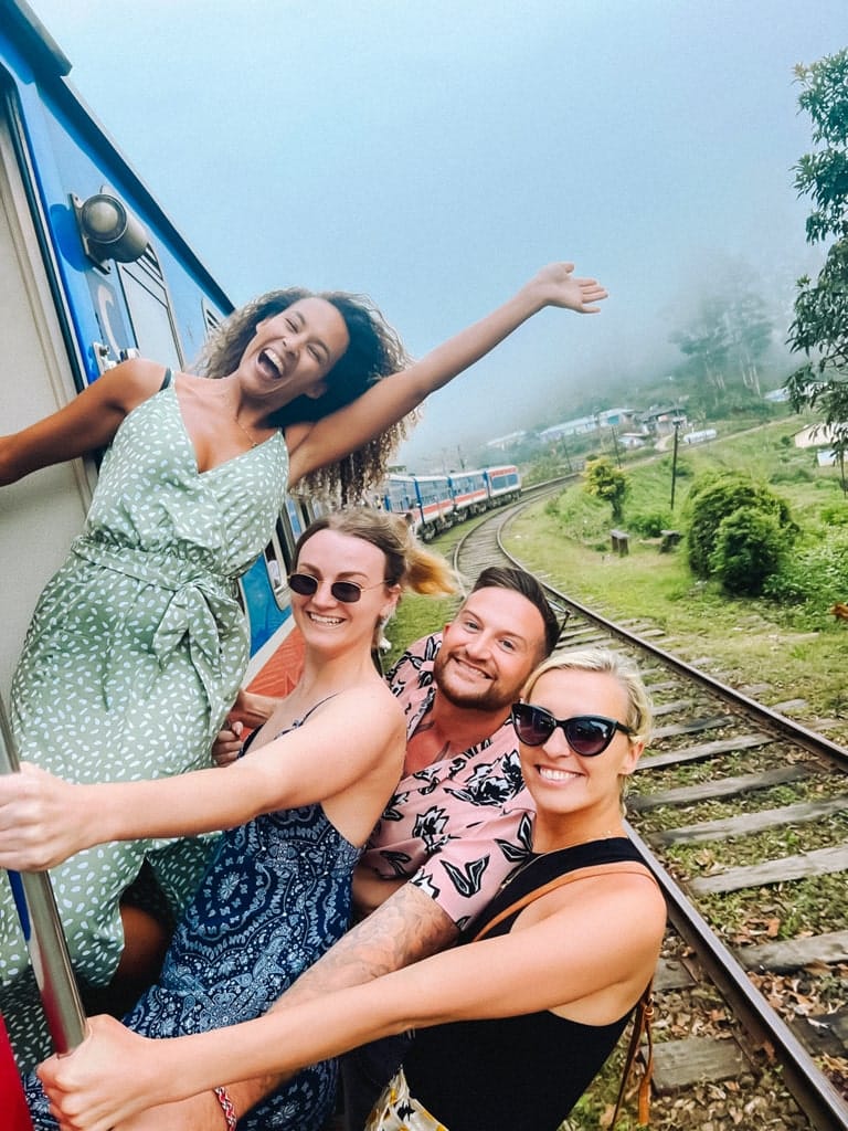 Gek doen tijdens de Ella Treinreis Gek doen tijdens de Ella Treinreis