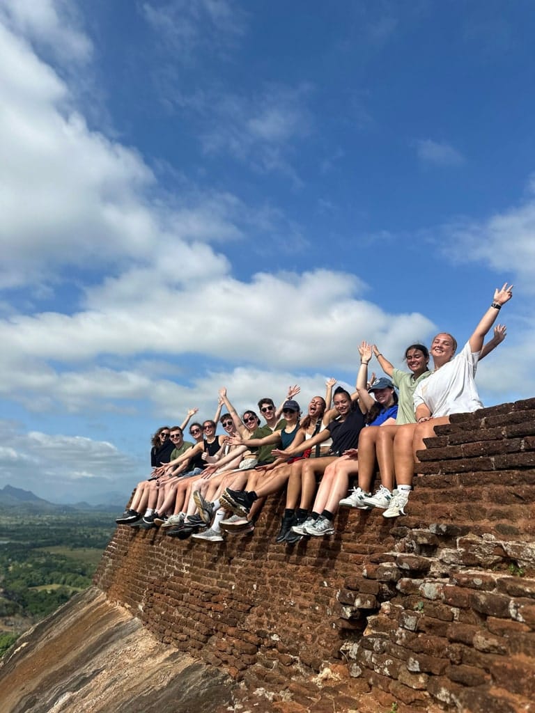 Sigiriya Rock Groepsfoto Sigiriya Rock Groepsfoto