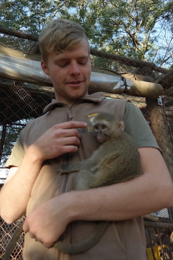 Troost zoeken bij de vrijwilligers in Zuid-Afrika Troost zoeken bij de vrijwilligers in Zuid-Afrika