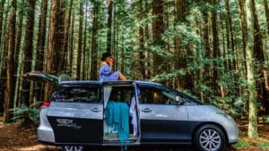 Dream Sleep Mini Spaceships Campervan huren