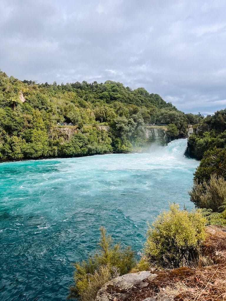 Huka Falls Uitzicht Huka Falls Uitzicht