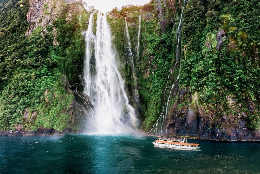 Milford Sound Cruise Nieuw-Zeeland Milford Sound Cruise Nieuw-Zeeland