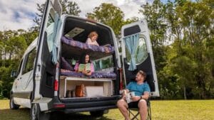 Britz Voyager camper huren in Australie