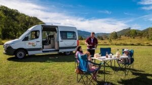 Britz Voyager camper voor een klein gezin