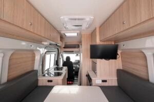 Britz camper interieur