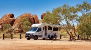 Reis door Australie met de Maui Cascade Motorhome voor 4 personen