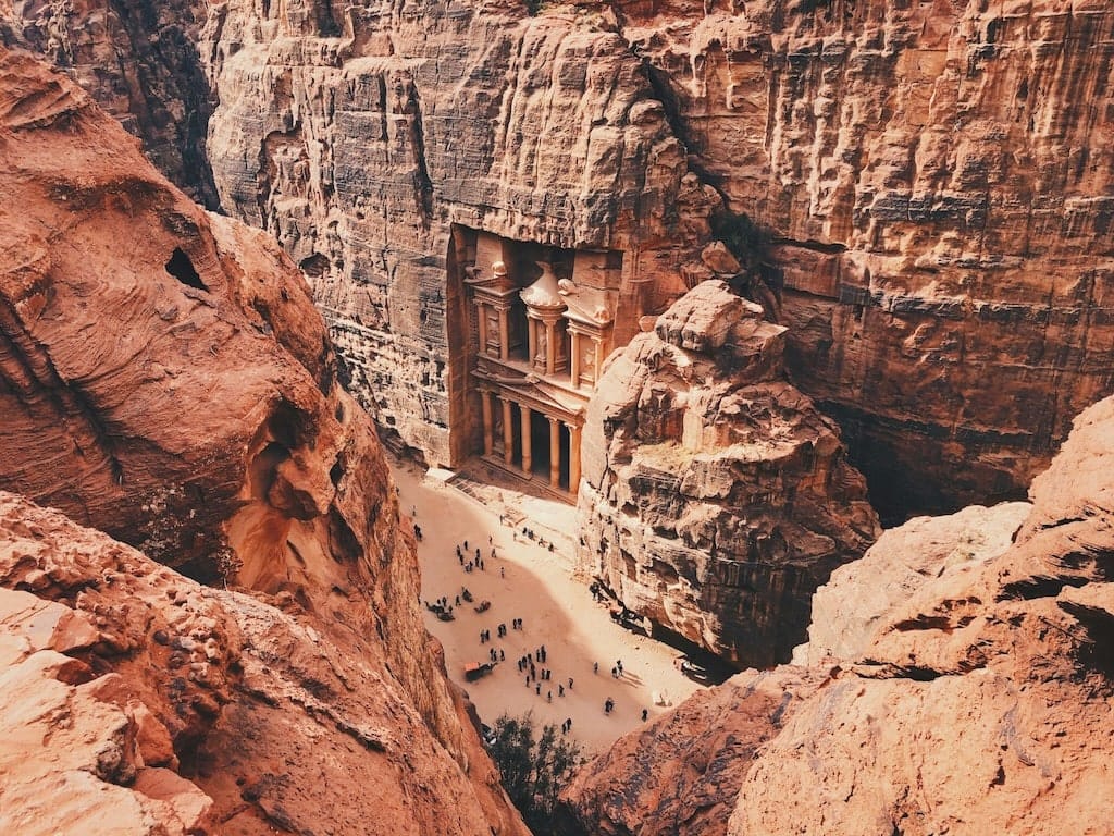 Bezoek Petra in Jordanie met de jongeren groepsreis