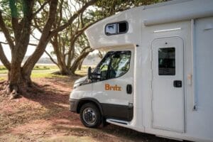Nieuw-Zeeland Britz Frontier Motorhome voor 6 personen