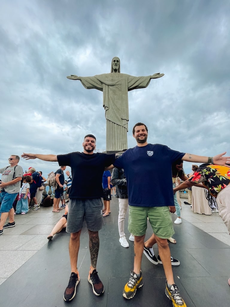 Christus de Verlosser Grappige Foto Reizigers Christus de Verlosser Grappige Foto Reizigers