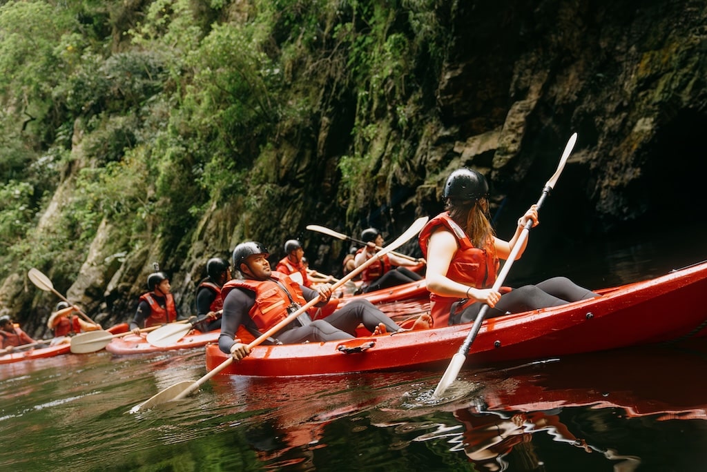 Kajakken in Zuid-Afrika Kajakken in Zuid-Afrika