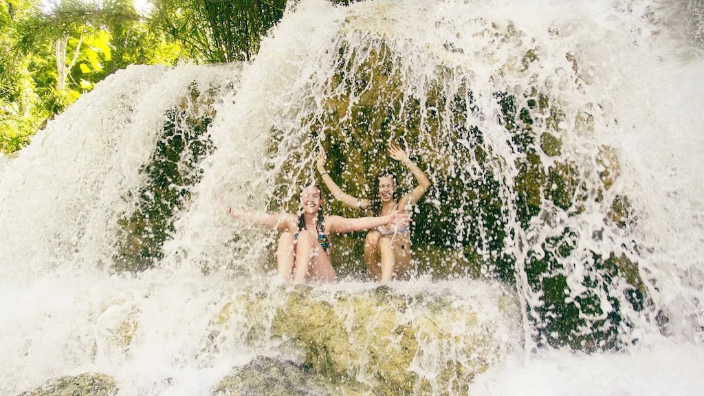 Tat Sae Waterfalls In Luang Prabang Laos Tat Sae Waterfalls In Luang Prabang Laos