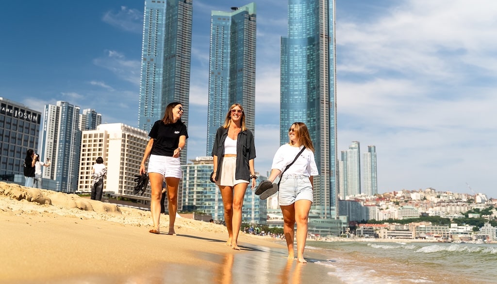 Strandwandeling Zuid-Korea Adventure groepsreis Strandwandeling Zuid-Korea Adventure groepsreis