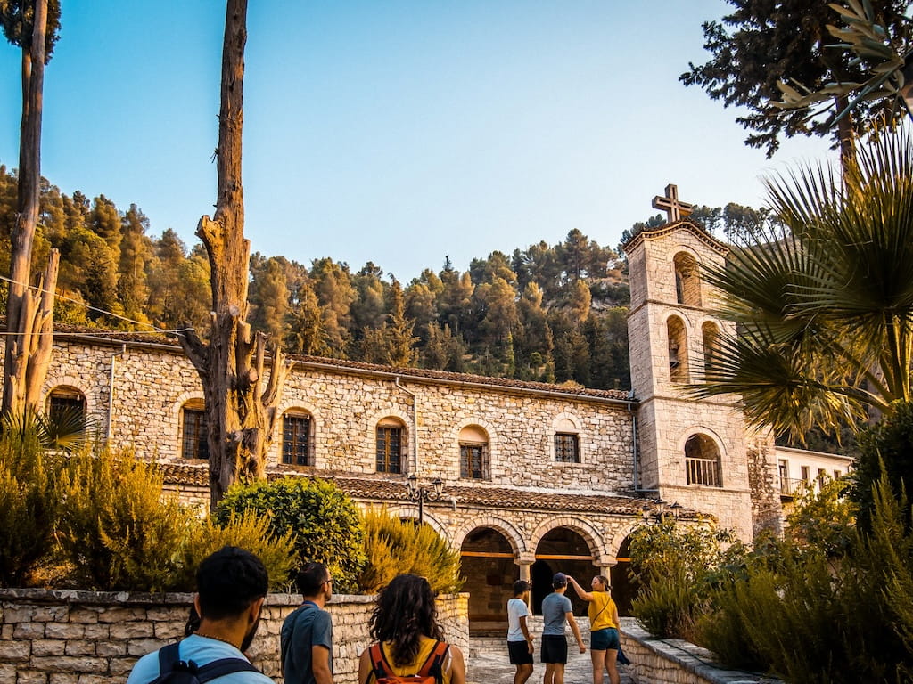 Berat bezoeken tijdens groepsreis in Albanië