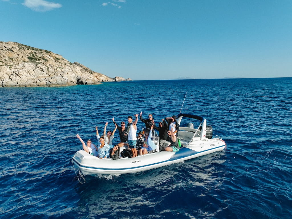 Met een Griekenland Jongvolwassenen groepsreis naar Ios