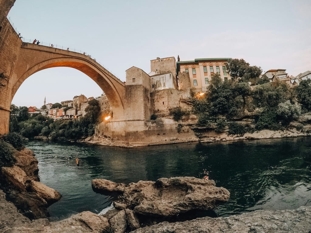 Mostar Brug Bosnië Mostar Brug Bosnië