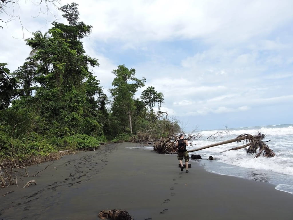 Strand in de Limon Province Costa Rica Strand in de Limon Province Costa Rica