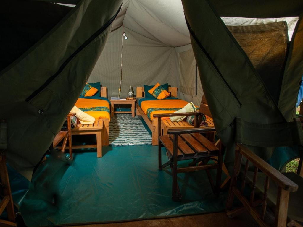 Tent tijdens Kenia Groepsreis Tent tijdens Kenia Groepsreis