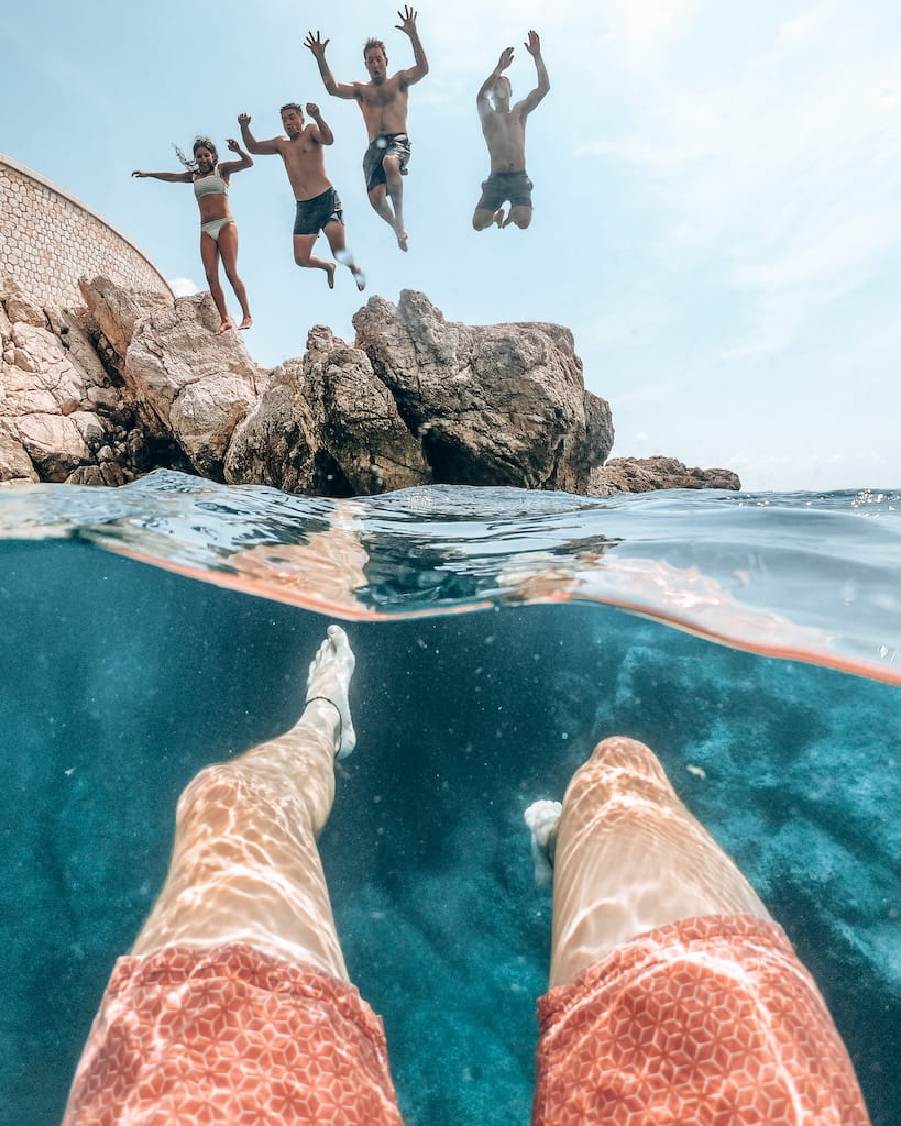 Zwemmen tijdens Sicilië Reis Zwemmen tijdens Sicilië Reis