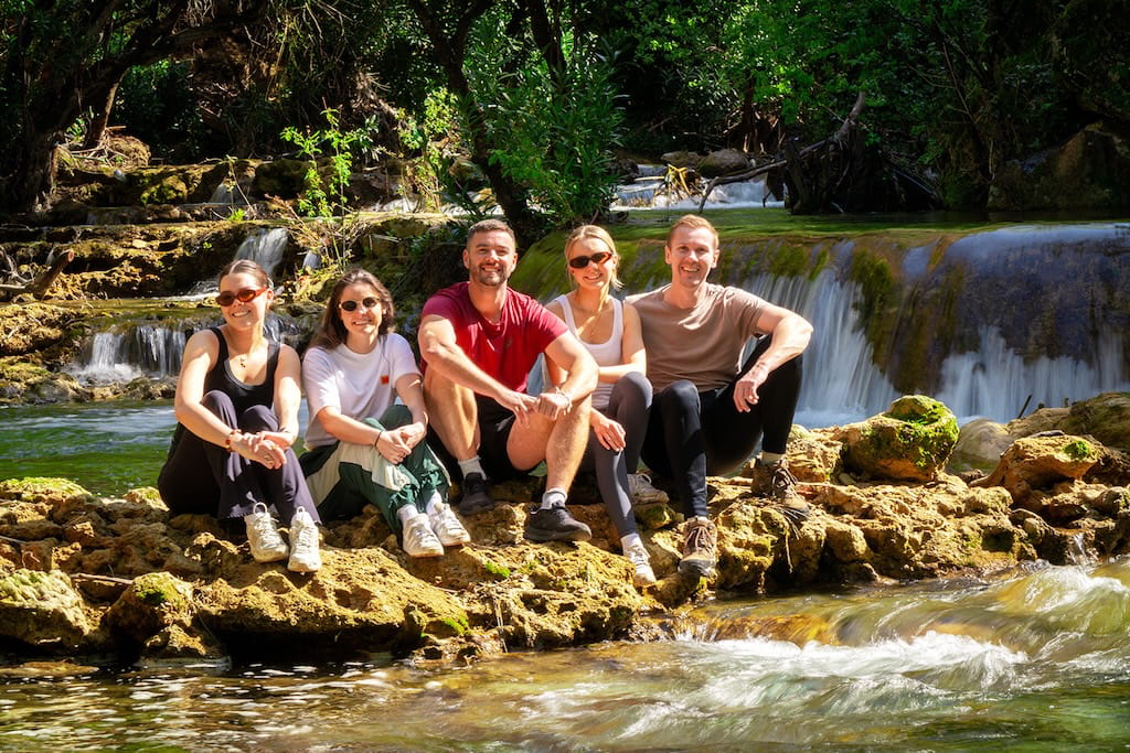 Een waterval bezoeken in Marokko Een waterval bezoeken in Marokko