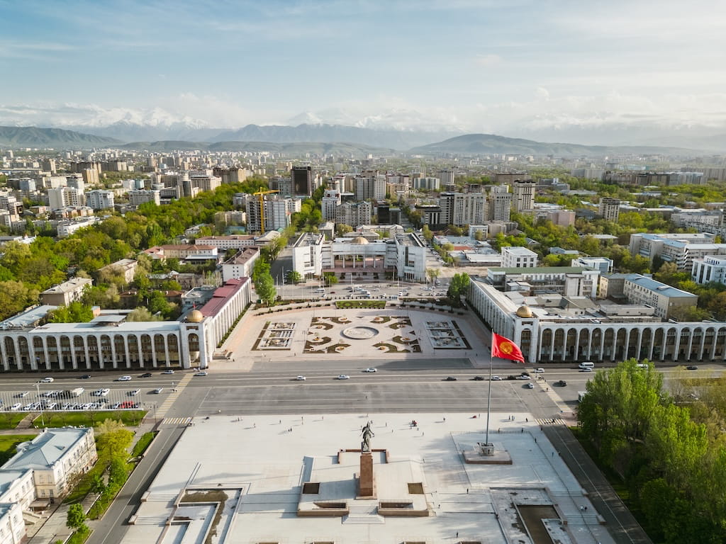 Bishkek aankomstdag Bishkek aankomstdag